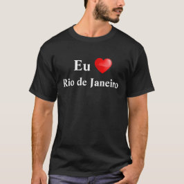 Camiseta eu amo Rio de Janeiro