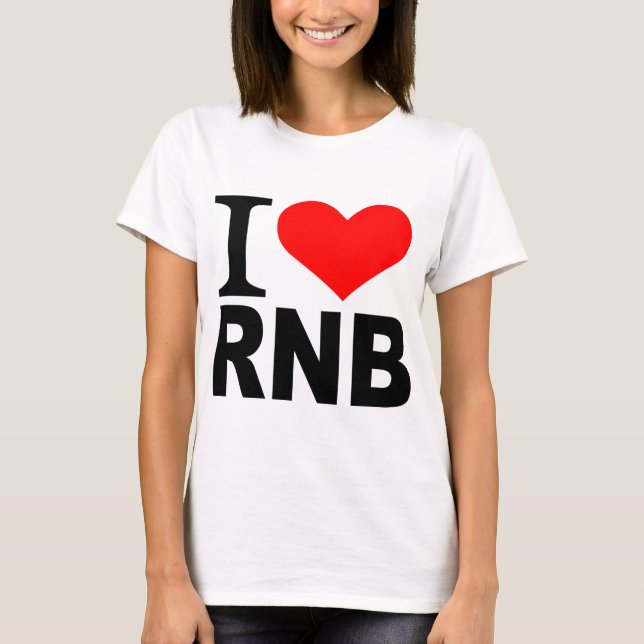 Camiseta Eu amo RnB (Frente)