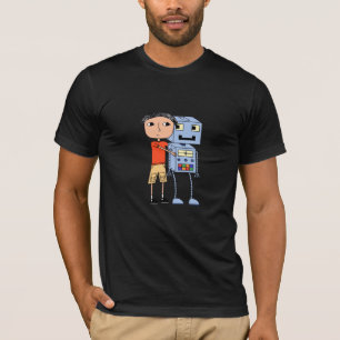 Camiseta Eu amo robôs - t-shirt