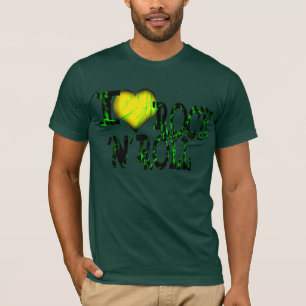 Camiseta Eu amo rock and roll