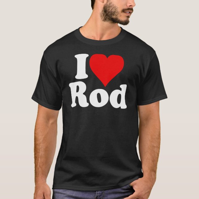 CAMISETA EU AMO ROD RODNEY RODERICK (Frente)