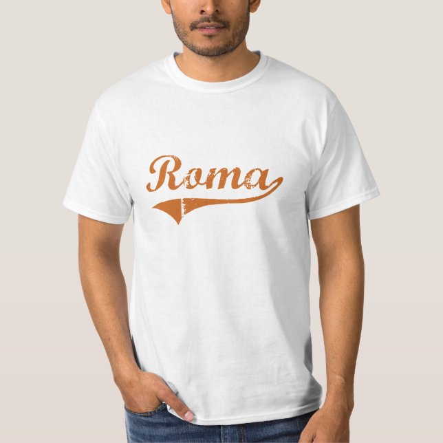 Camiseta Eu amo Roma Texas (Frente)