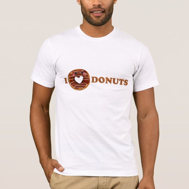 Camiseta Eu amo rosquinhas (Frente)