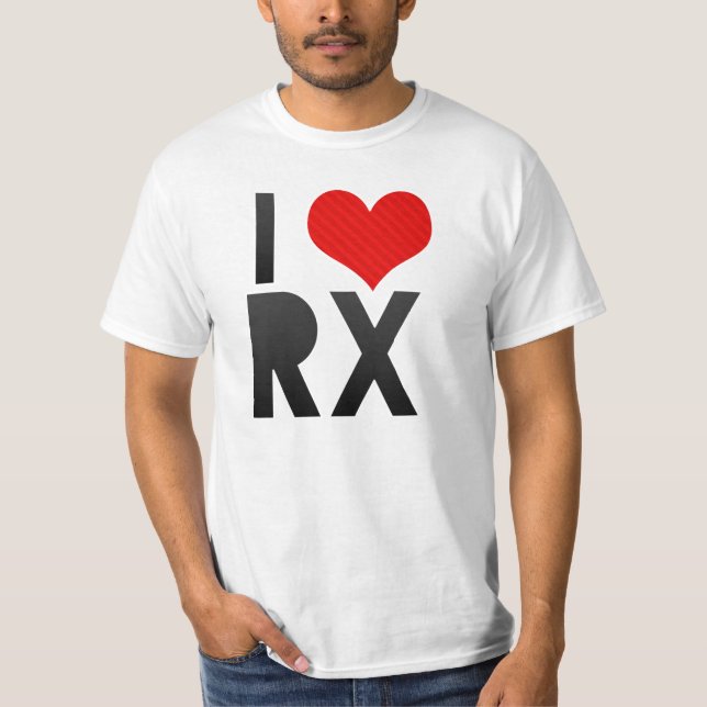 Camiseta Eu amo RX (Frente)