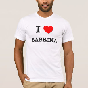 Camiseta Eu amo Sabrina