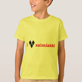 Camiseta Eu amo salmiakki