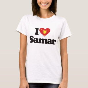 Camiseta Eu amo Samar