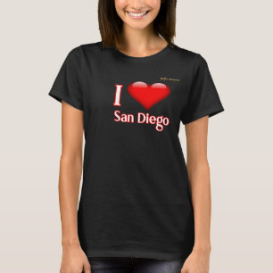 Camiseta Eu Amo San Diego
