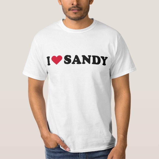 CAMISETA EU AMO SANDY (Frente)