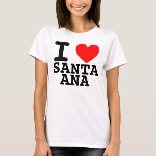 Camiseta Eu Amo Santa Ana