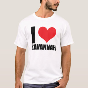 Camiseta Eu amo Savannah