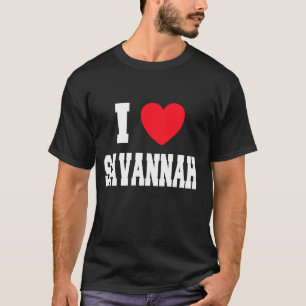 Camiseta Eu Amo Savannah
