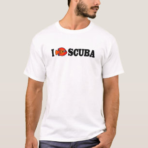 Camiseta Eu Amo Scuba