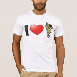 Camiseta Eu Amo Seacavalos