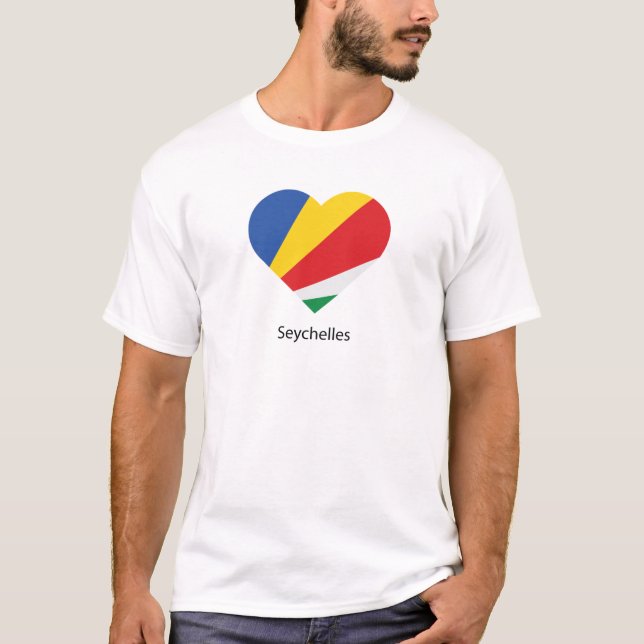 Camiseta Eu Amo Seicheles (Frente)