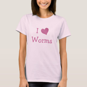Camiseta Eu amo sem-fins