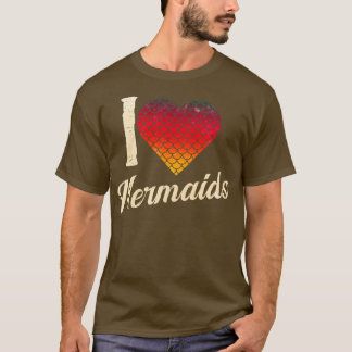 Camiseta Eu amo sereias 3