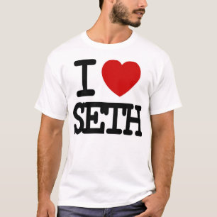 Camiseta Eu amo Seth