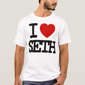 Camiseta Eu amo Seth