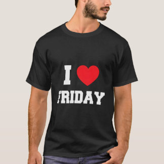 Camiseta Eu Amo Sexta-feira