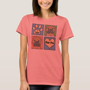 Camiseta Eu amo Shar-Peis