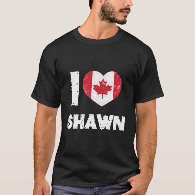 Camiseta Eu Amo Shawn (Frente)