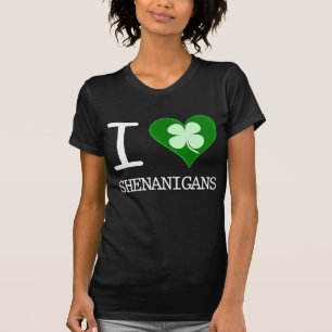 Camiseta eu amo shenanigans