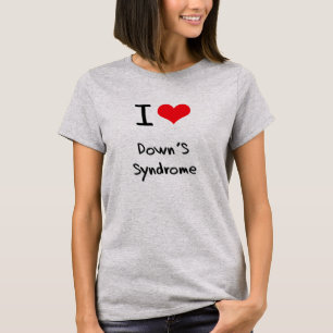 Camiseta Eu amo Síndrome de Down