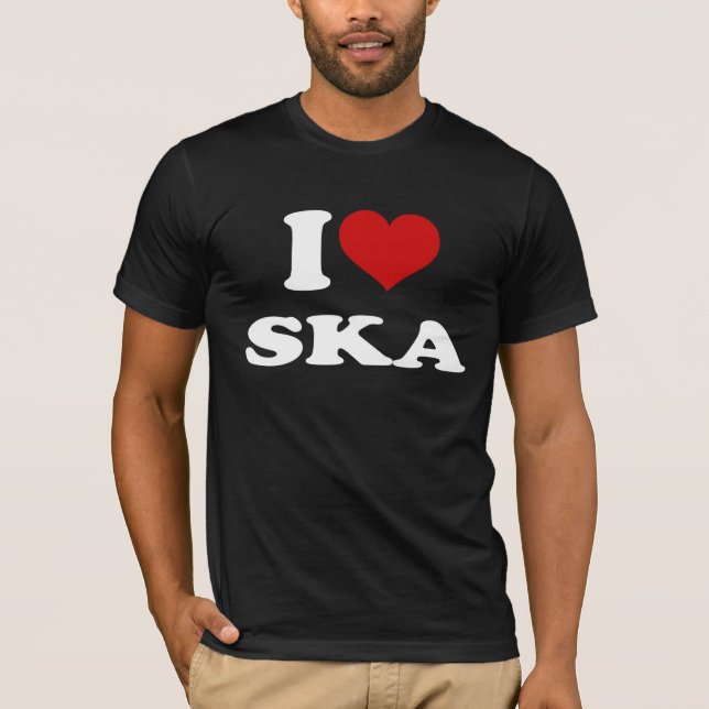 Camiseta Eu Amo Ska (Frente)