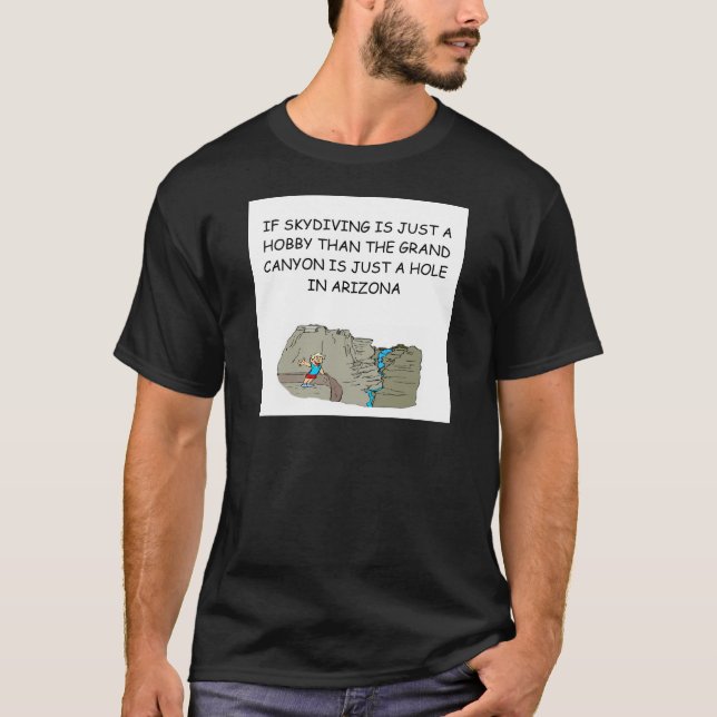 Camiseta eu amo skydiving (Frente)
