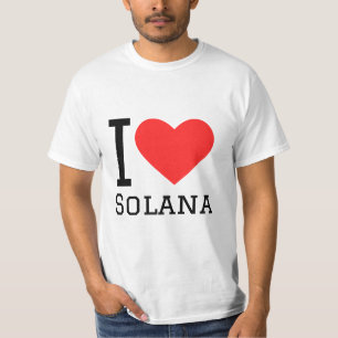 Camiseta Eu amo Solana