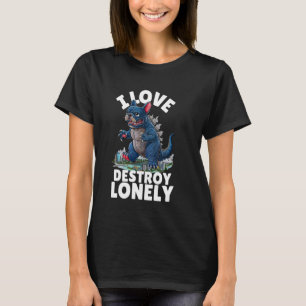 Camiseta EU AMO SOLITÁRIO DE DESTRUIÇÃO - Arte Urbana Franc