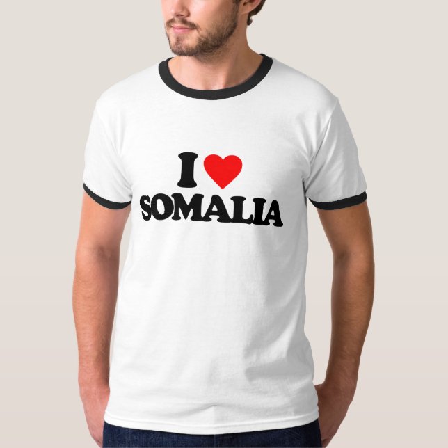 CAMISETA EU AMO SOMÁLIA (Frente)