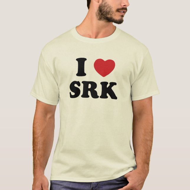 Camiseta Eu amo SRK (Frente)