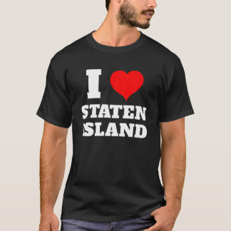 Camiseta Eu Amo Staten Island