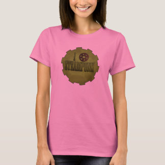 Camiseta Eu amo Steampunk