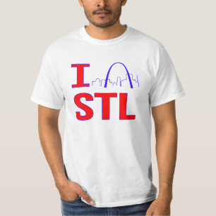 Camiseta Eu amo STL