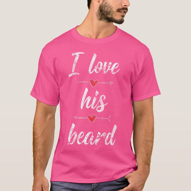 Camiseta Eu Amo Sua Barba (Frente)