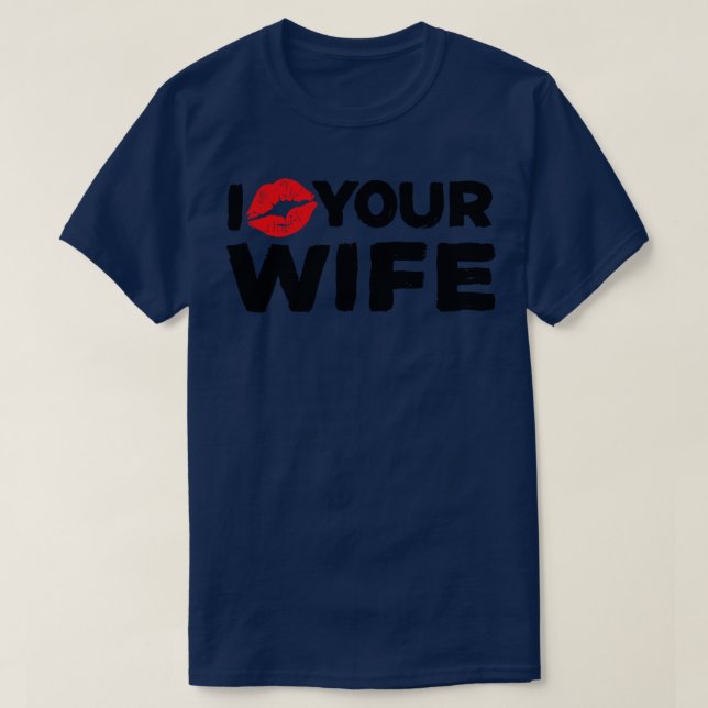Camiseta Eu amo sua esposa (Frente do Design)