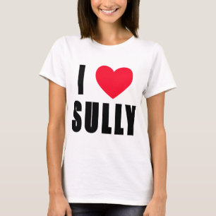 Camiseta Eu amo Sully o CORAÇÃO de I Sully