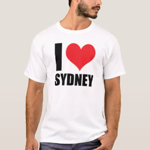 Camiseta Eu amo Sydney