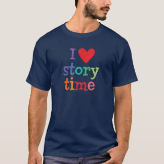 Camiseta Eu amo t-shirt & presentes de Storytime