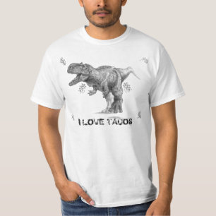 Camiseta eu amo tacos.