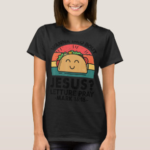 Camiseta Eu Amo Tacos Quero Taco Sobre Jesus Cristo Mexican