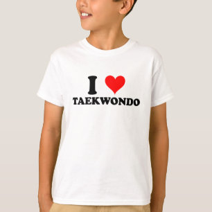 Camiseta Eu amo Taekwondo