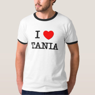 Camiseta Eu amo Tania