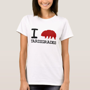 Camiseta Eu amo Tardigrades