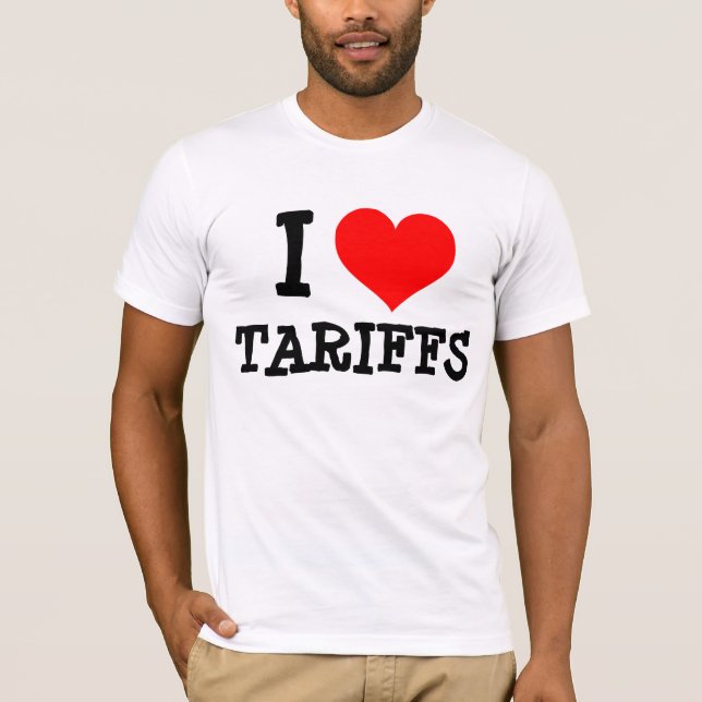 CAMISETA EU AMO TARIFAS T-SHIRTS (Frente)