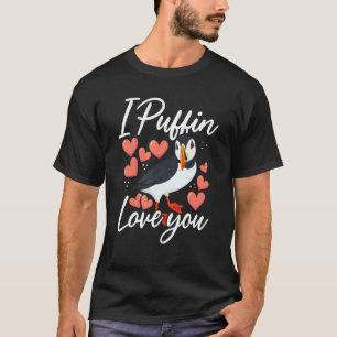 Camiseta Eu Amo-Te Puffin U2013 Birdologista De Piada De Av
