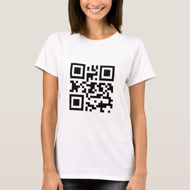 Camiseta Eu Amo-Te T-Shirt QR (Frente)